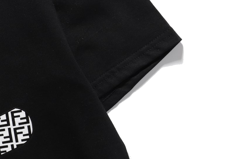 Футболка Fendi Big Bear Roma "Black" фото № 3