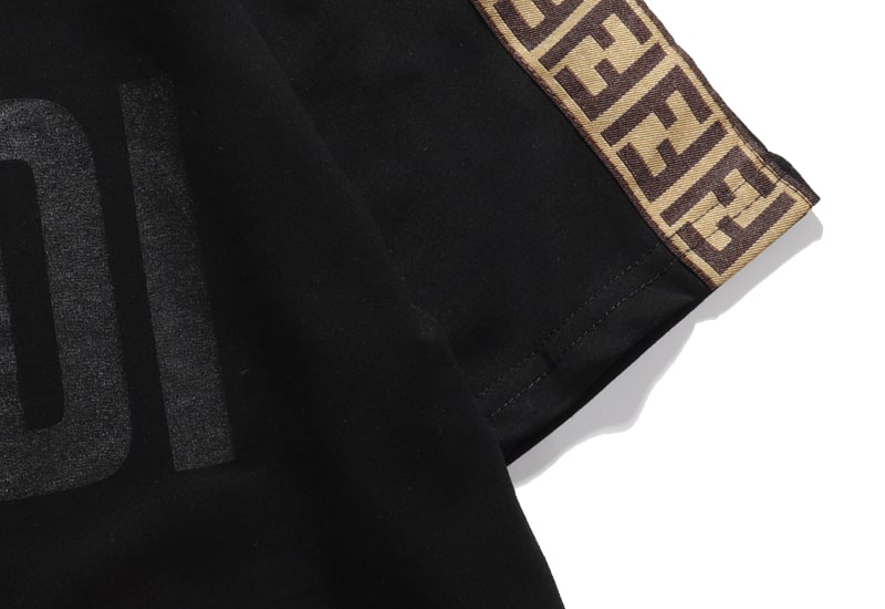 Футболка Fendi FF Logo "Black" фото № 6