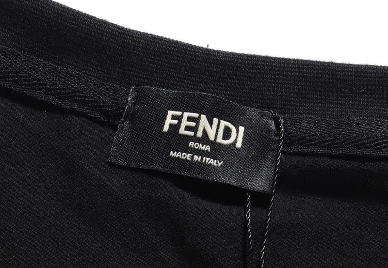 Футболка Fendi FF Logo "Black" фото № 7