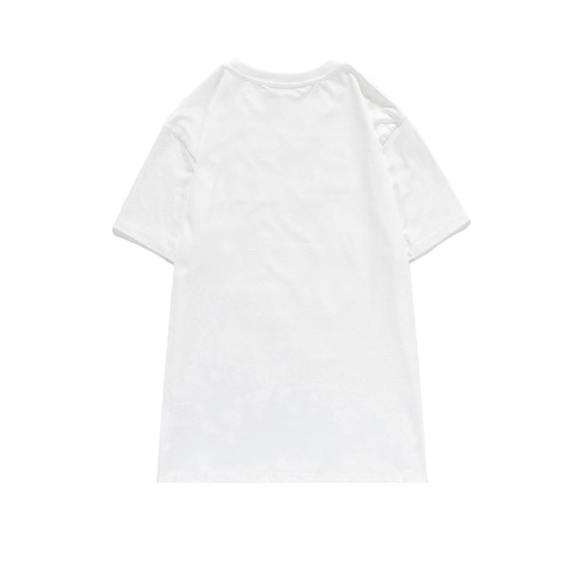 Футболка Gucci Embroidery Bichon "White" фото № 2