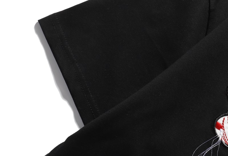 Футболка Gucci Embroidery Bichon "Black" фото № 6