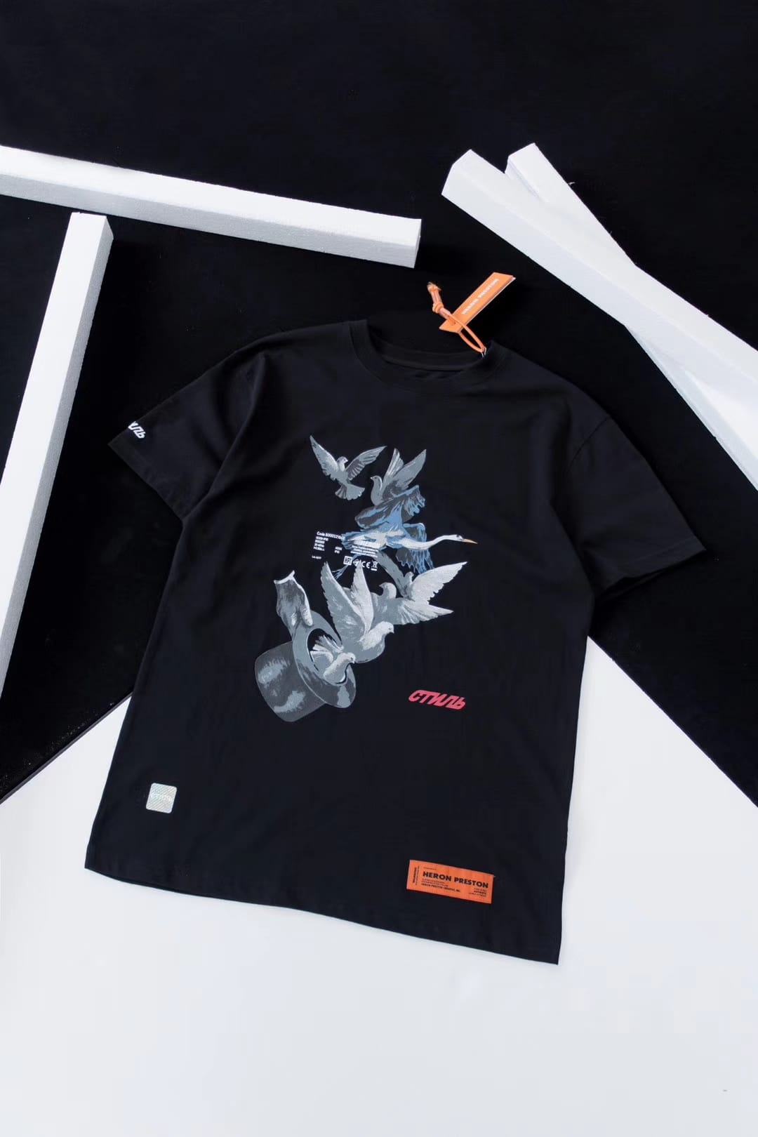 Футболка Heron Preston Стиль "Black" фото № 2