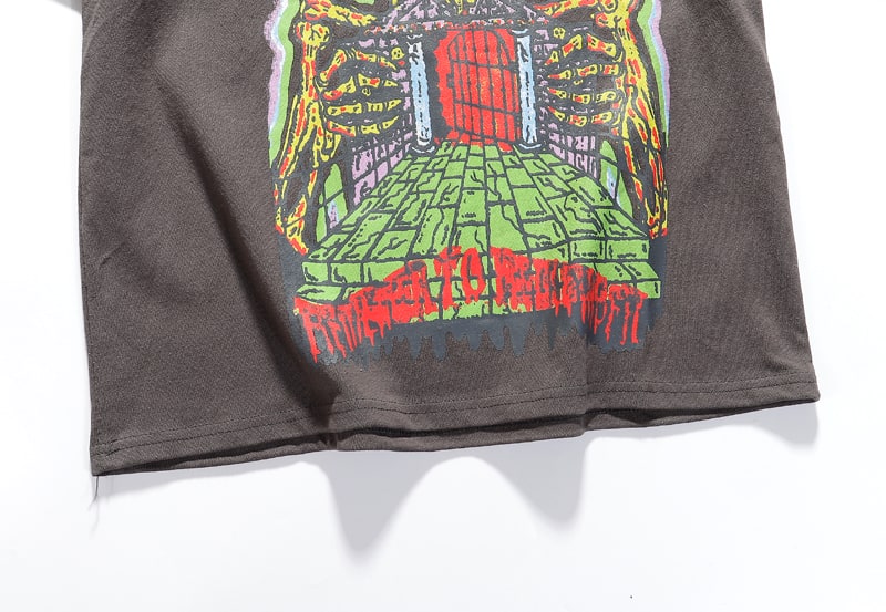 Футболка Jesus is King Kanye Hold The Gate "Gray" фото № 2