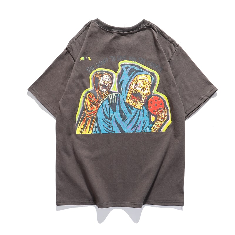 Футболка Jesus is King Kanye Hold The Gate "Gray" фото № 4