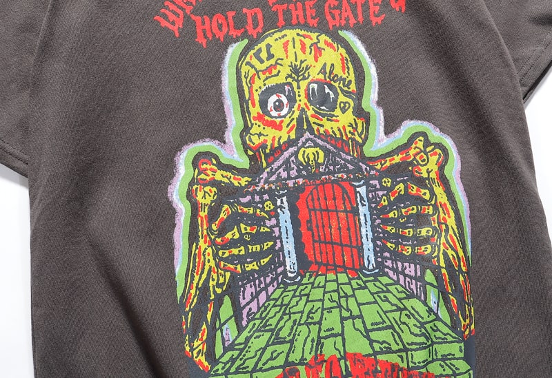 Футболка Jesus is King Kanye Hold The Gate "Gray" фото № 6