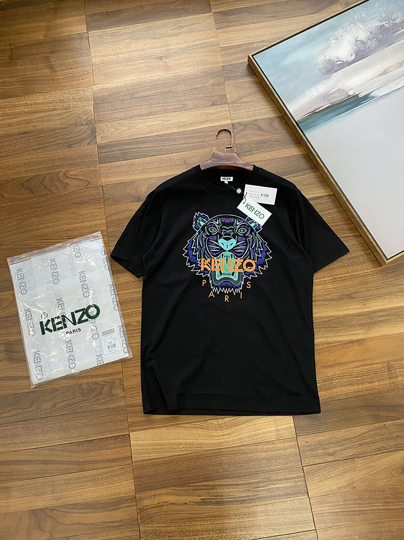 Футболка Kenzo Tiger Paris "Black" фото № 2
