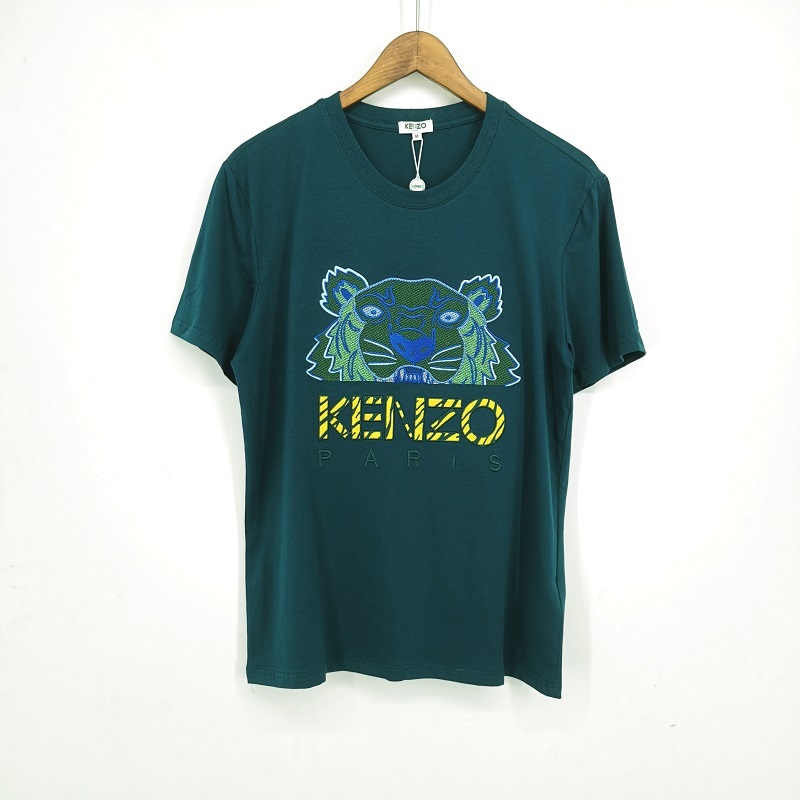 Футболка Kenzo Blue Logo "Black" фото № 2