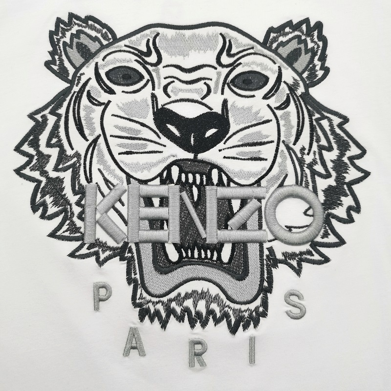 Футболка Kenzo Gray Brand "White" фото № 3