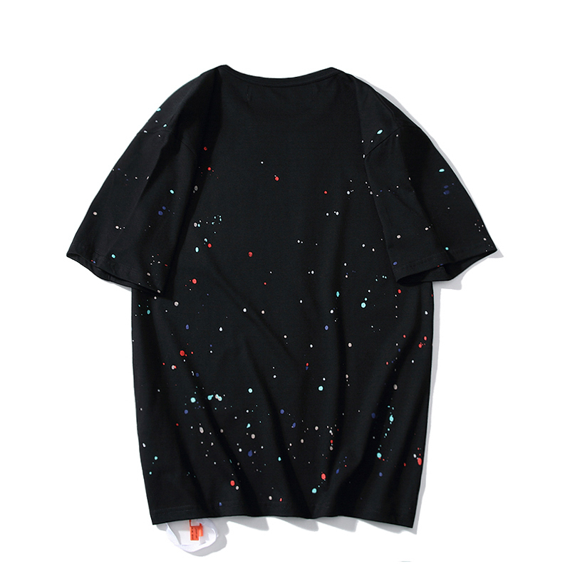 Футболка Off White Dots "Black" фото № 5