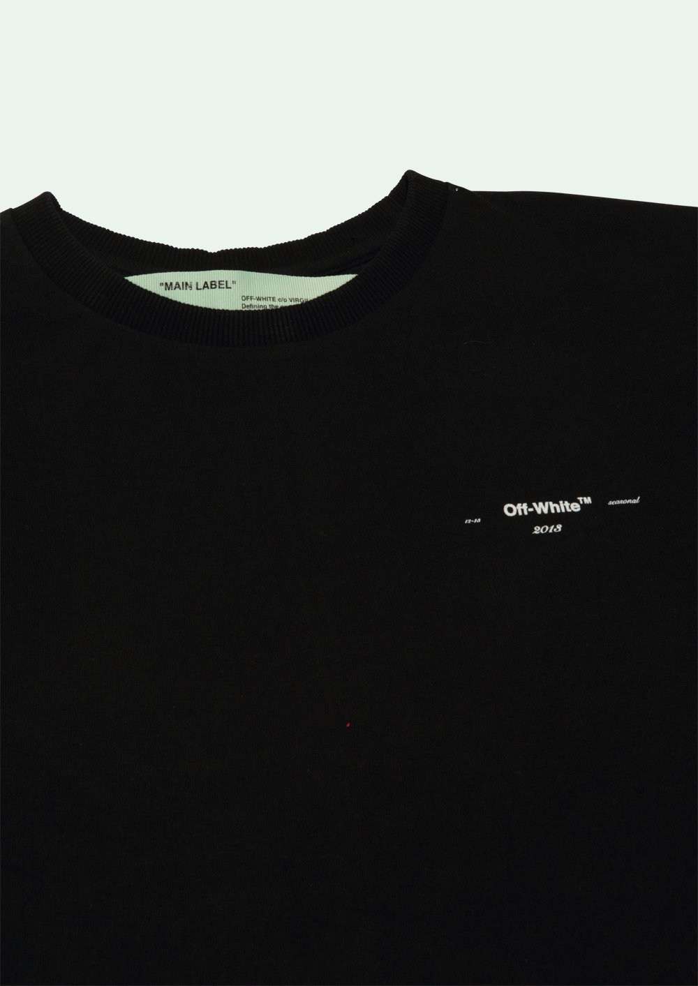 Футболка Off White FWRD "Black" фото № 4