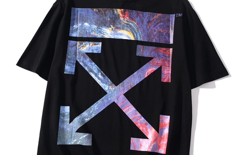 Футболка Off White Big Logo "Black" фото № 8