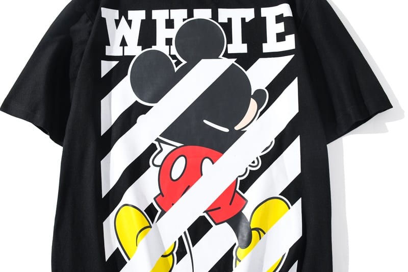 Футболка Off White Mouse "Black" фото № 3