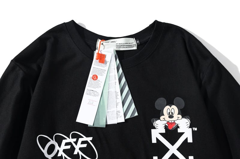 Футболка Off White Mouse "Black" фото № 5