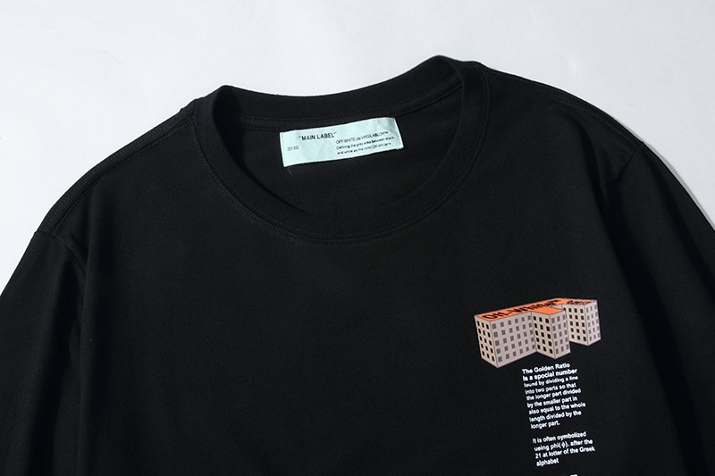 Футболка Off White Rationalism "Black" фото № 4