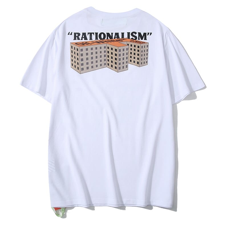 Футболка Off White Rationalism "White" фото № 2