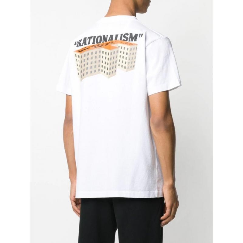 Футболка Off White Rationalism "White" фото № 3