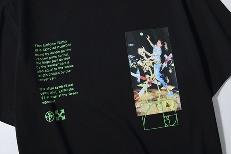 Футболка Off White Basketball "Black" фото № 5