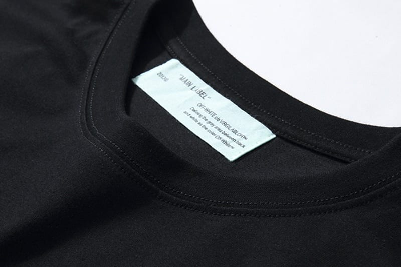 Футболка Off White Basketball "Black" фото № 8