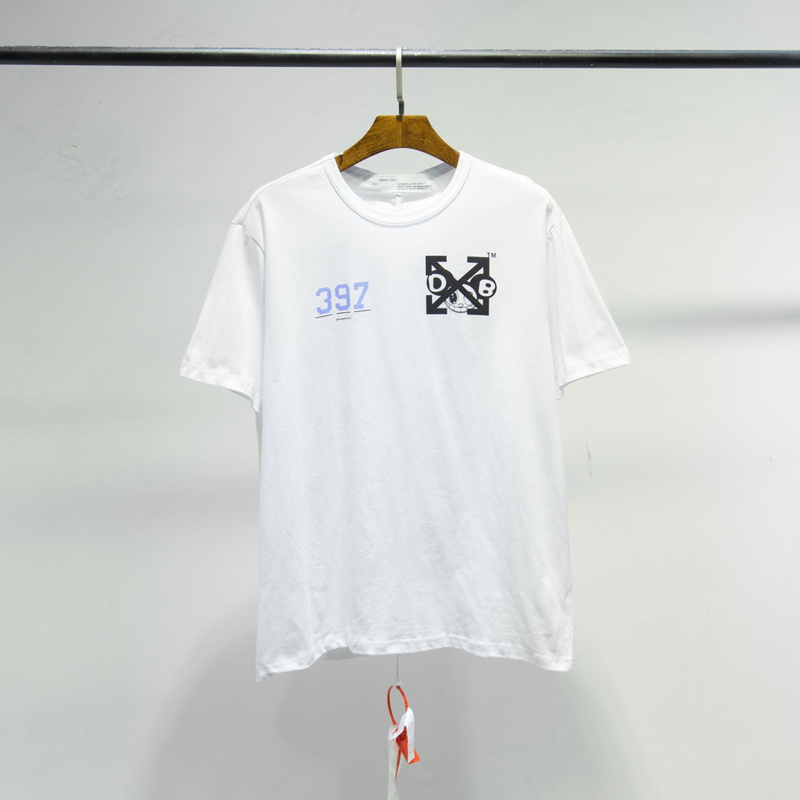 Футболка OFF WHITE Gagosian Murakami Abloh "White" фото № 2