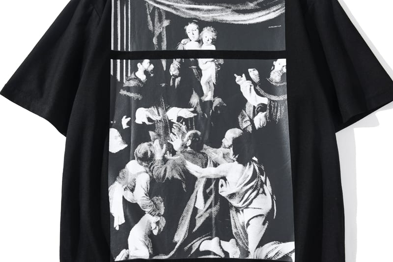 Футболка Off White Worship "Black" фото № 5