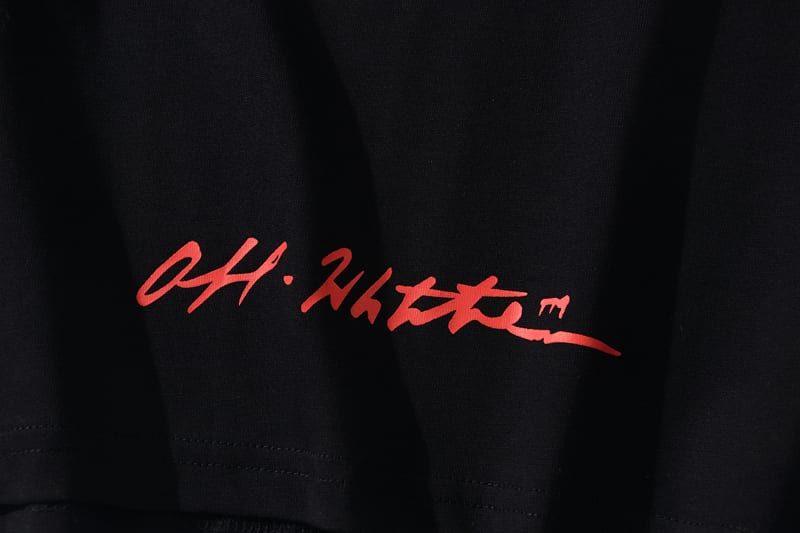 Футболка Off White Yuing Summer "Black" фото № 4