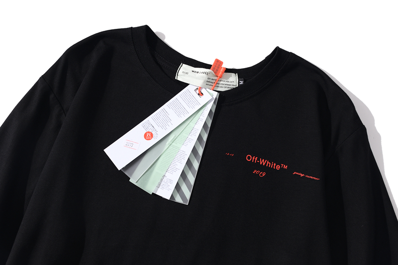Футболка Off White Yuing Summer "Black" фото № 7