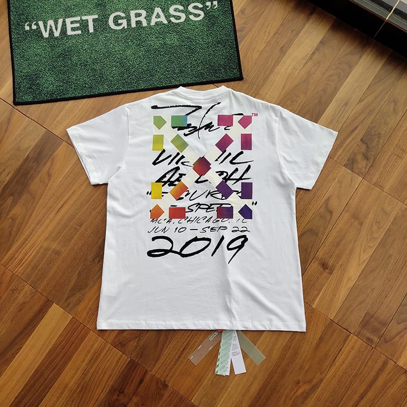 Футболка Off White Target "White" фото № 2