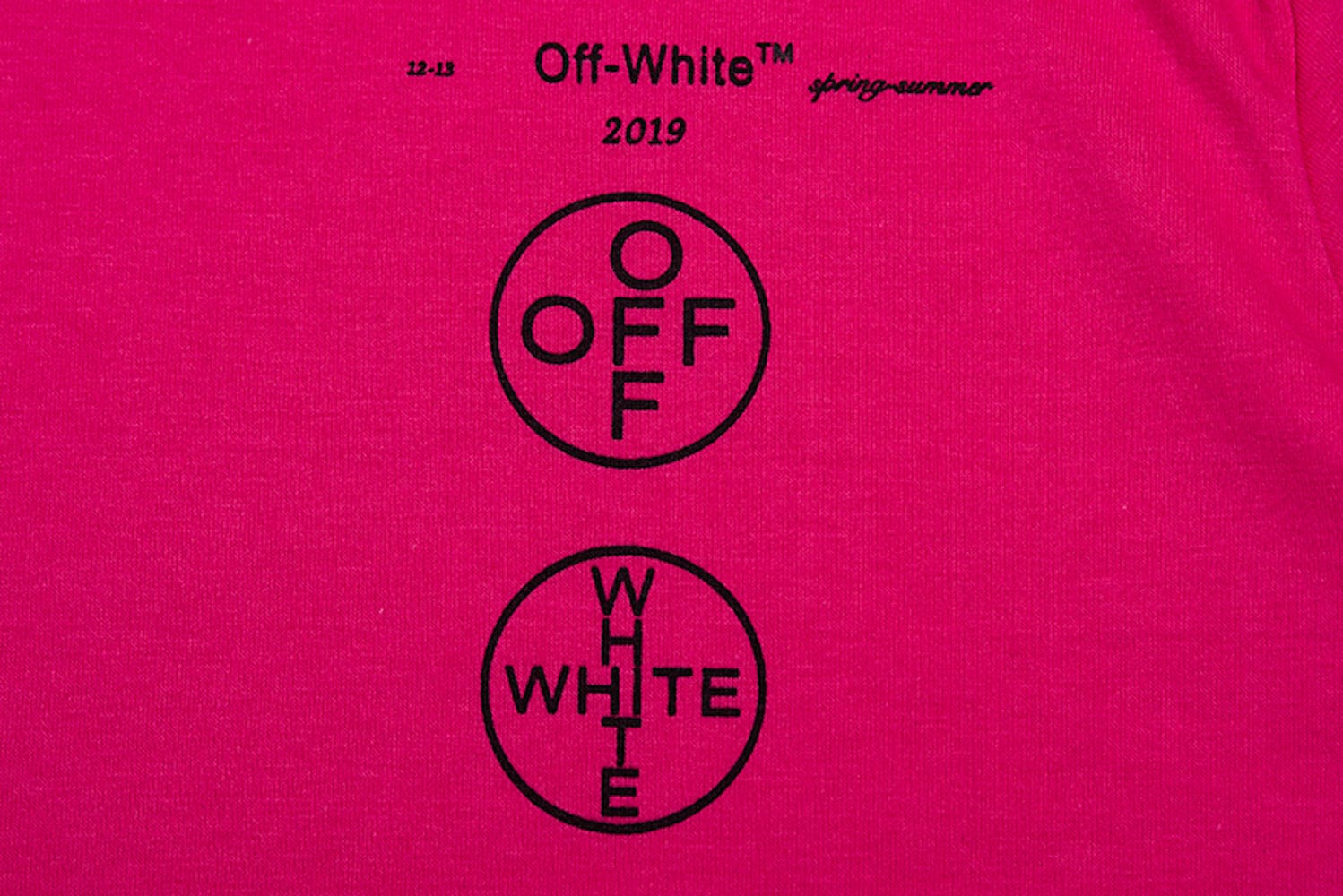 Футболка Off White Impressionism 99 Summer 1863 "Red" фото № 3