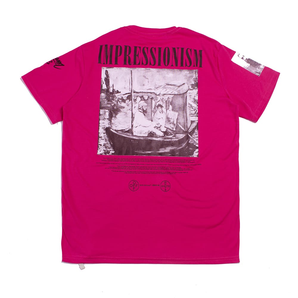Футболка Off White Impressionism 99 Summer 1863 "Red" фото № 6