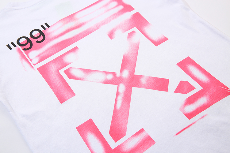 Футболка Off White Impressionism 99 Arrows "White" фото № 6