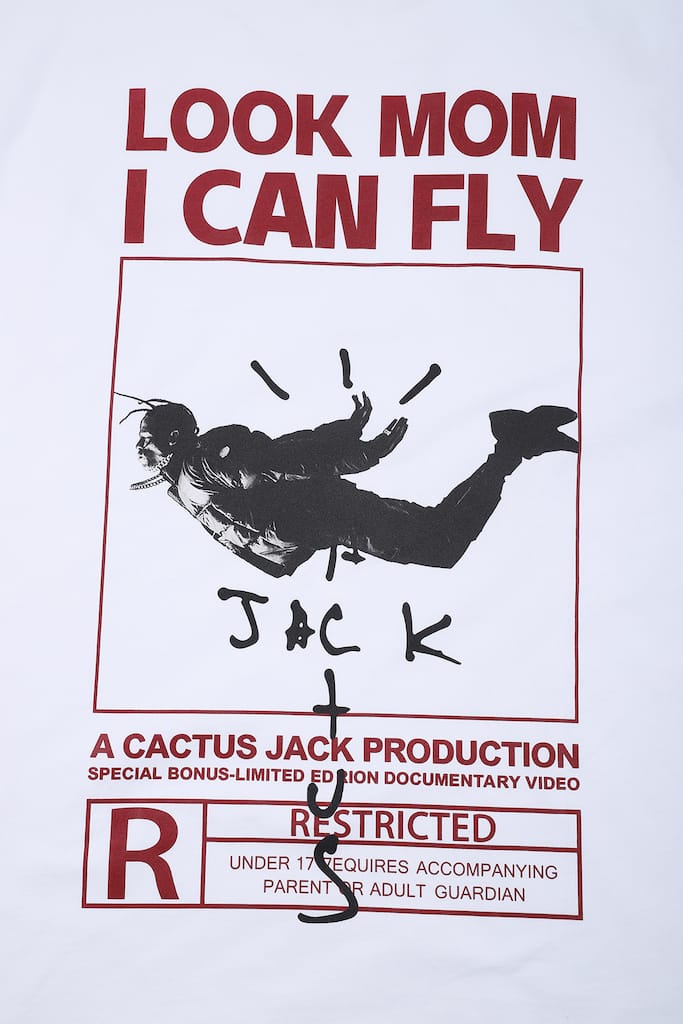 Футболка Oversize Travis Scott Look Mom "White" фото № 5