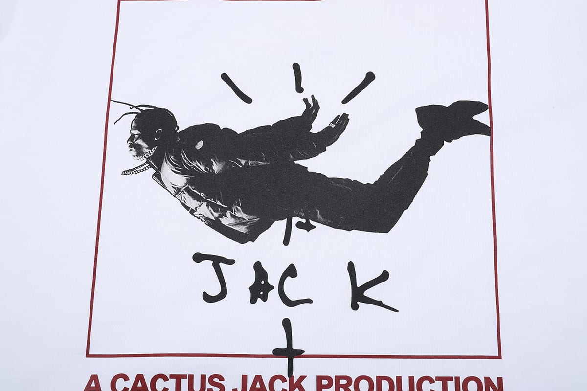 Футболка Oversize Travis Scott Look Mom "White" фото № 7