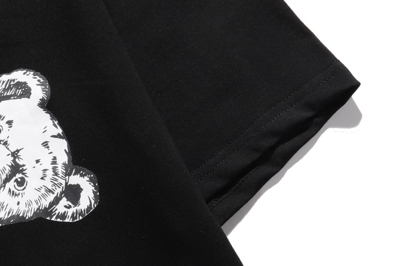 Футболка Palm Angels Bear with Heart "Black" фото № 4