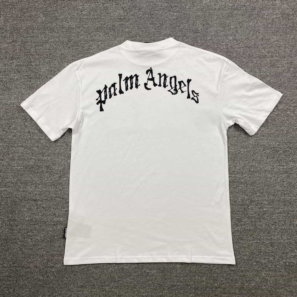 Футболка Palm Angels Bear Skeleton "White" фото № 3