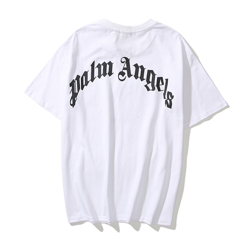 Футболка Palm Angels Crocodile "White" фото № 2