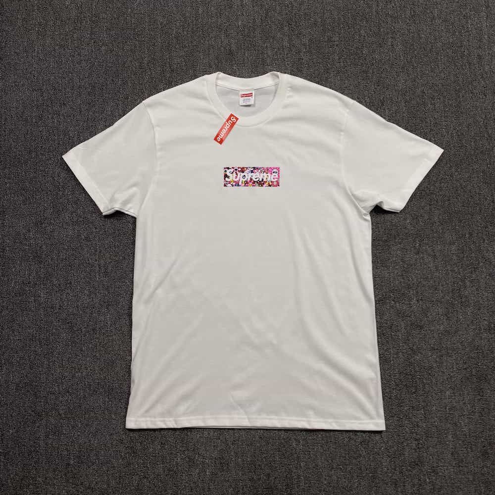 Футболка Supreme Brand On Chamomiles "White" фото № 2