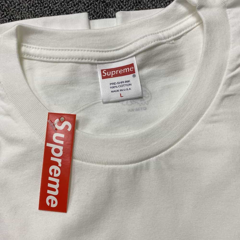 Футболка Supreme Brand On Chamomiles "White" фото № 6