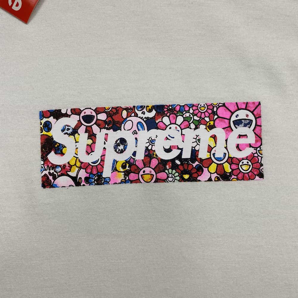Футболка Supreme Brand On Chamomiles "White" фото № 7