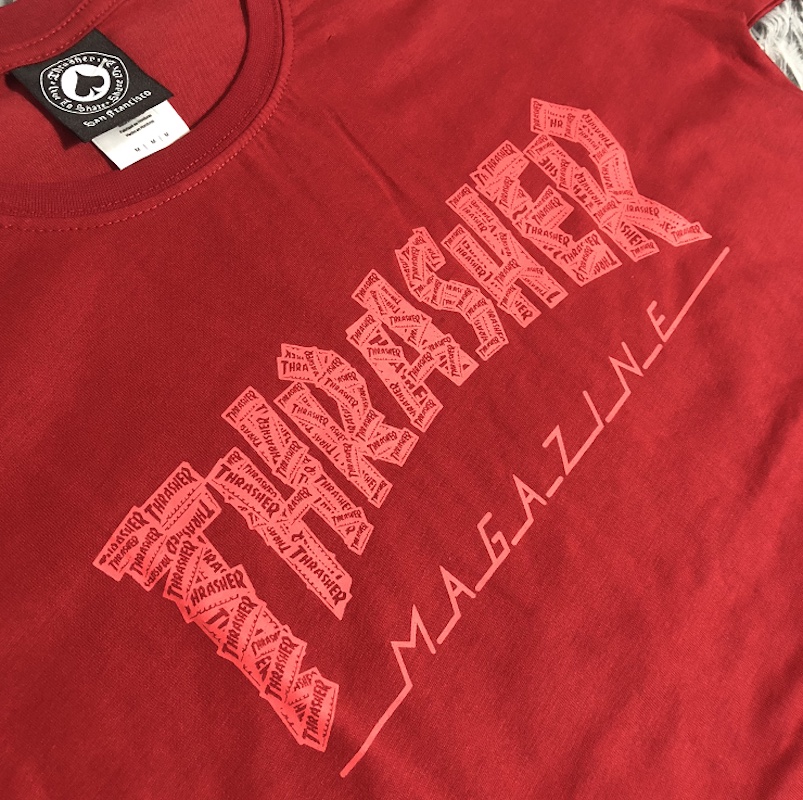 Футболка Thrasher Red Logo "Red" фото № 3