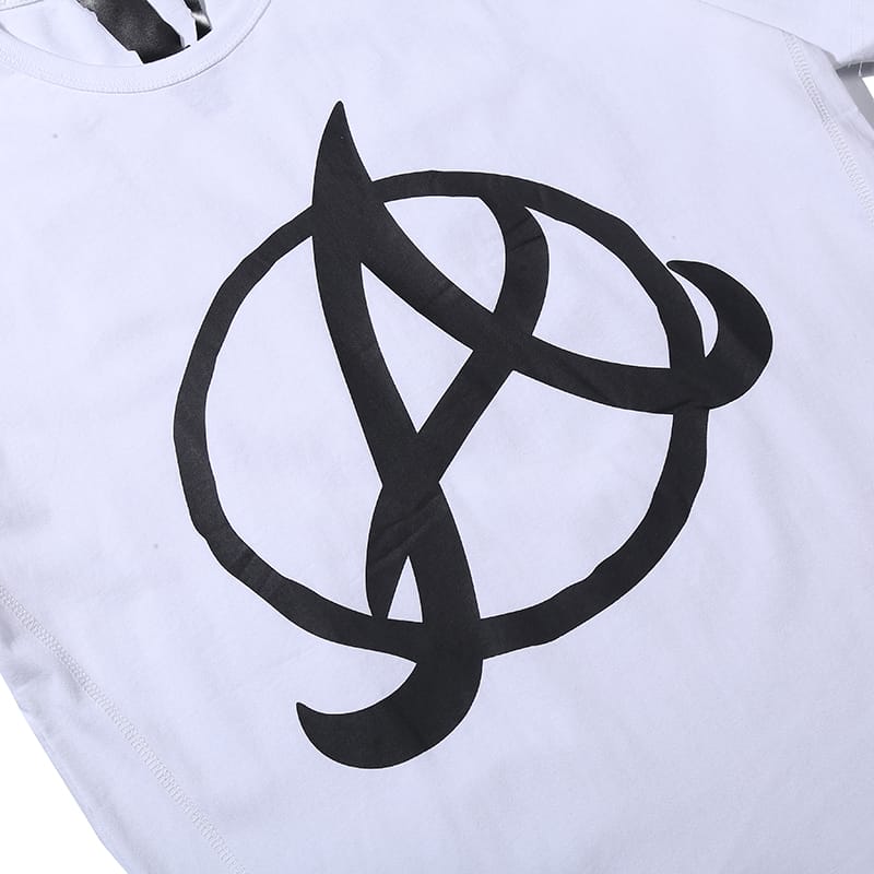 Футболка Vlone V in Circle "White" фото № 3