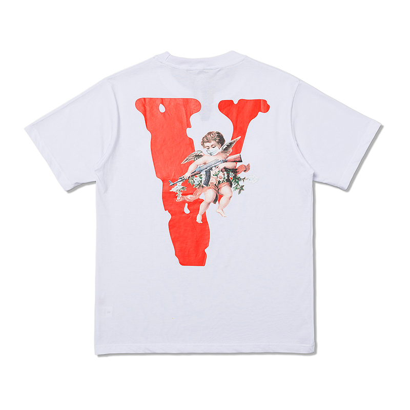 Футболка VLONE Friends Cupid "White" фото № 2