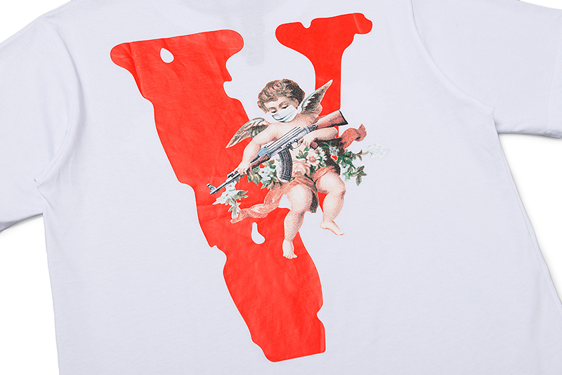 Футболка VLONE Friends Cupid "White" фото № 5