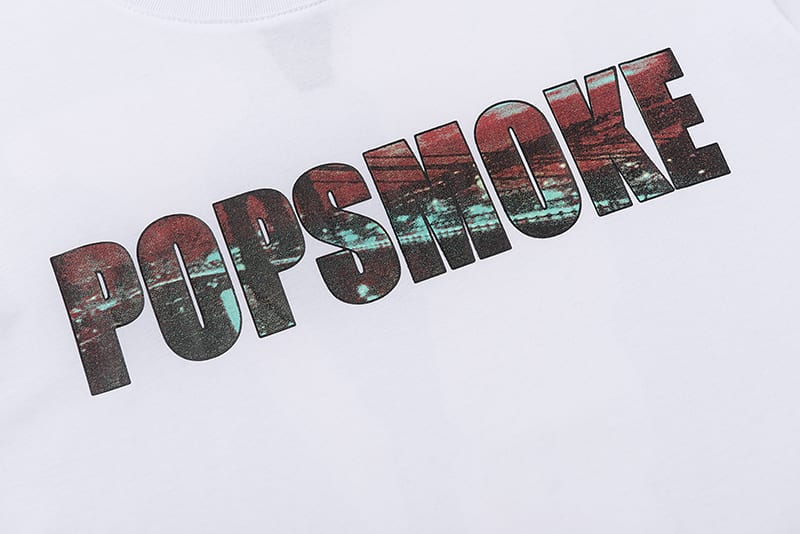 Футболка VLONE Popsmoke "White" фото № 5