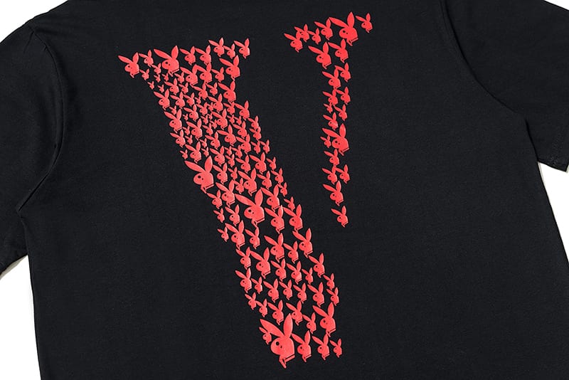 Футболка VLONE Red Rabbit "Black" фото № 4