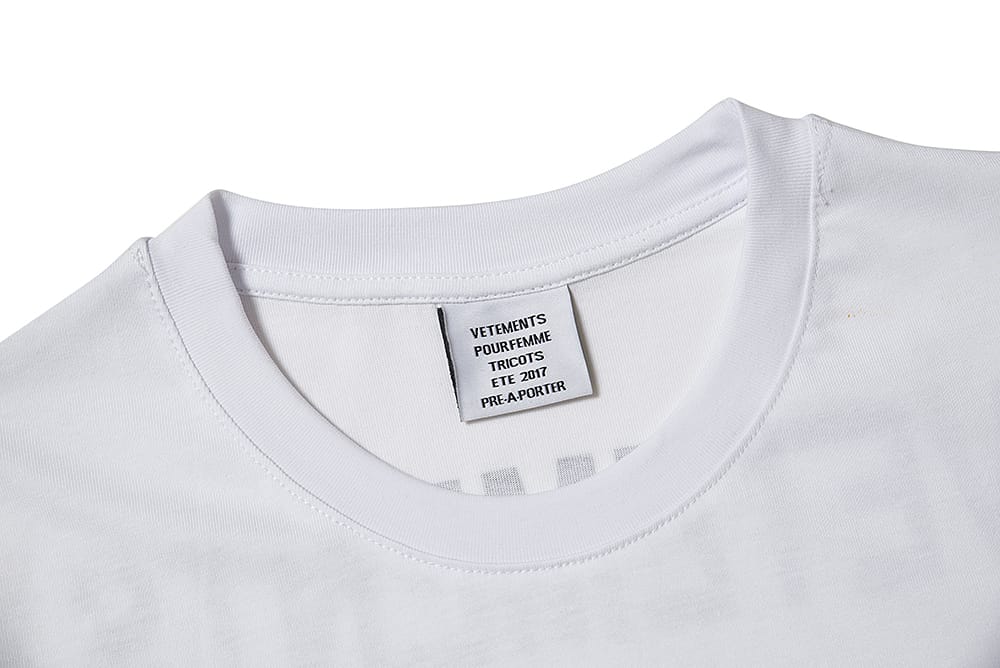Футболка Vetements Gold Staff "White" фото № 3