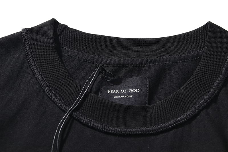 Лонгслив Fear Of God Christmas Jesus "Black" фото № 7