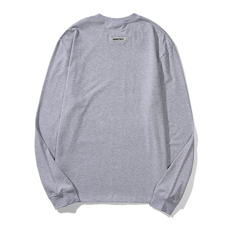 Лонгслив Fear Of God Essentials Reflective Daily "Gray" фото № 2