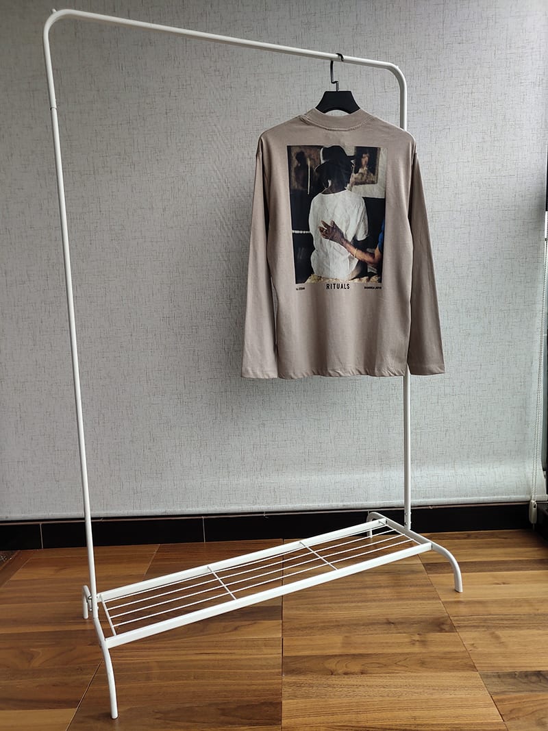 Лонгслив Fear Of God Rituals "Gray" фото № 3