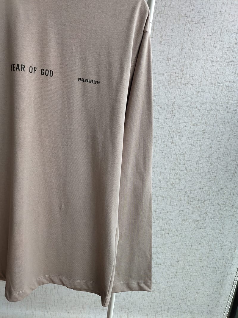 Лонгслив Fear Of God Rituals "Gray" фото № 7