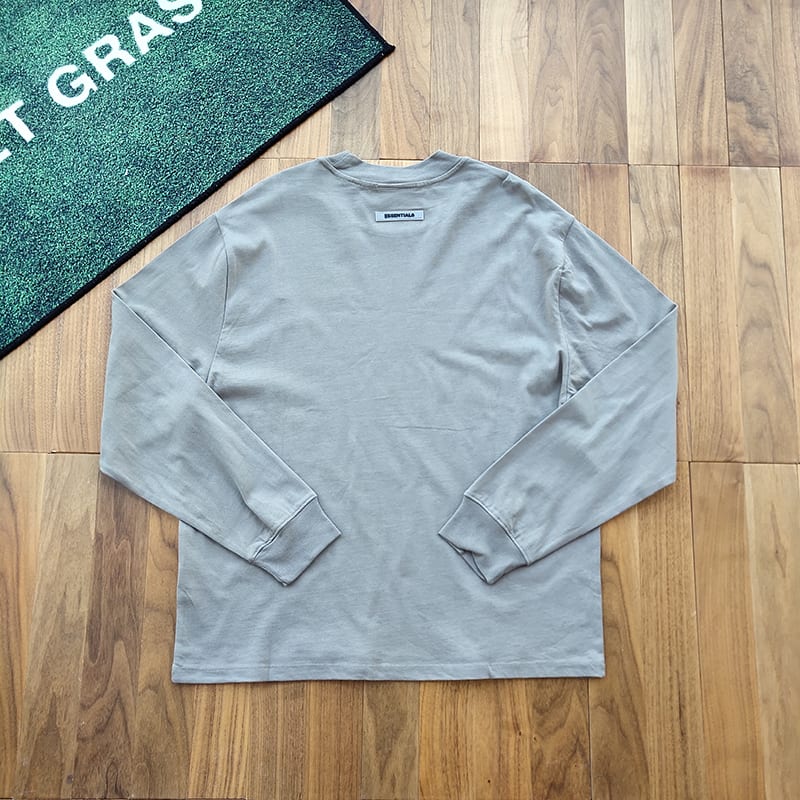 Лонгслив Fear Of God Essentials "Gray" фото № 2